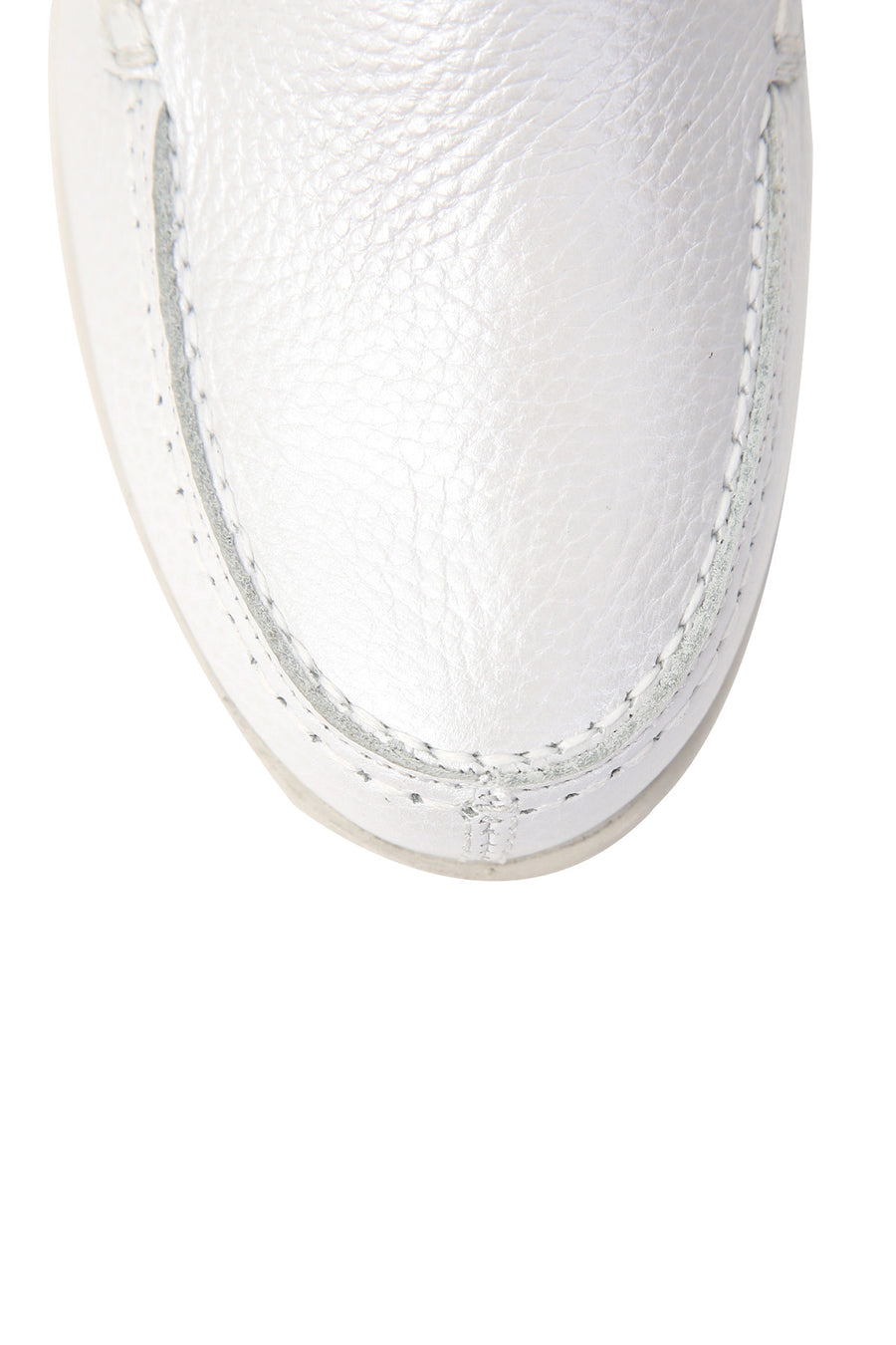 Gray Women's Leather Shoes