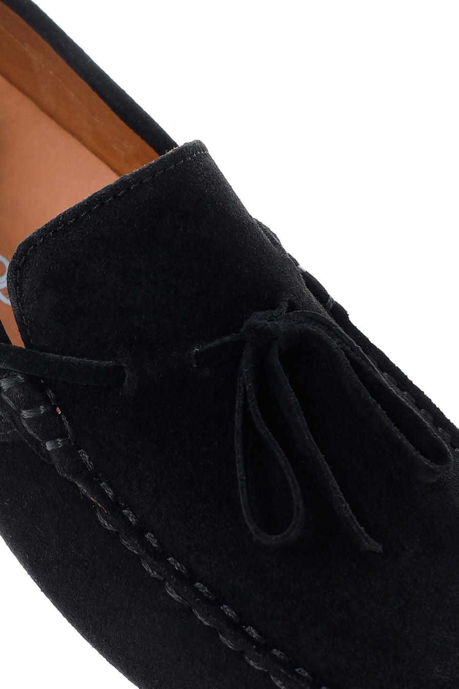 Men's Black Suede Leather Casual Loafer