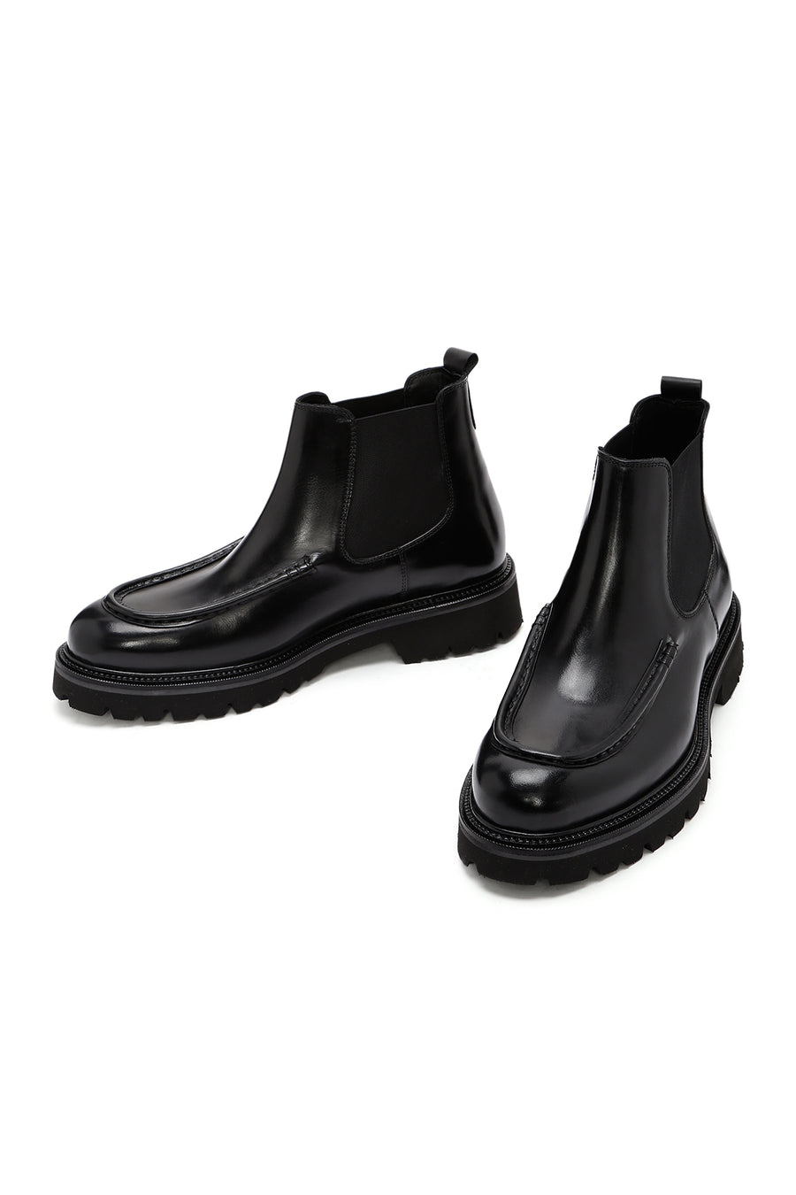 
Men's Black Leather Chelsea Boot
