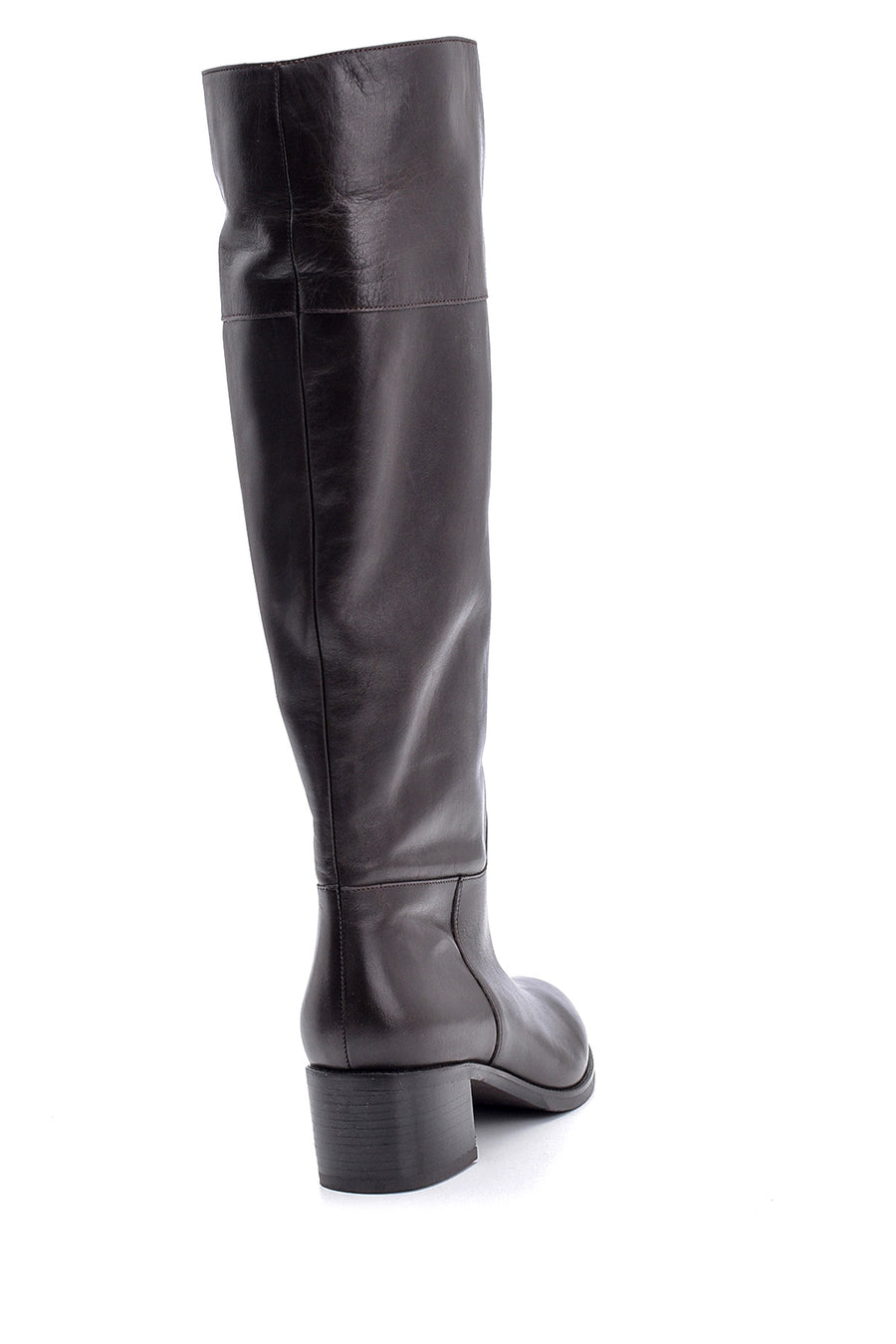 Women's Heeled Leather Boots