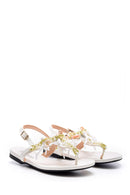 Women's Shell Detailed Sandals | Derimod