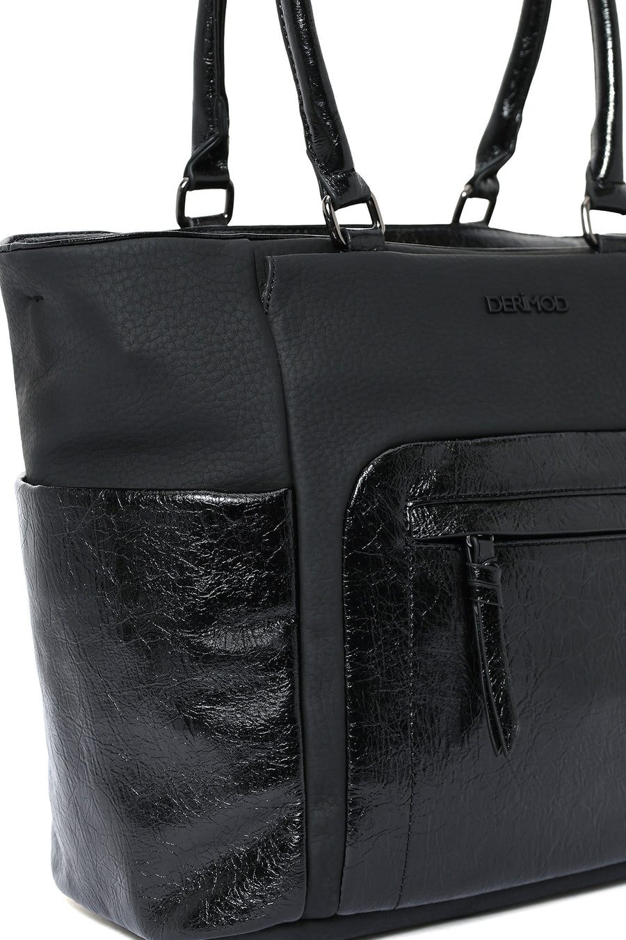 Women's Black Long Strap Shoulder Bag