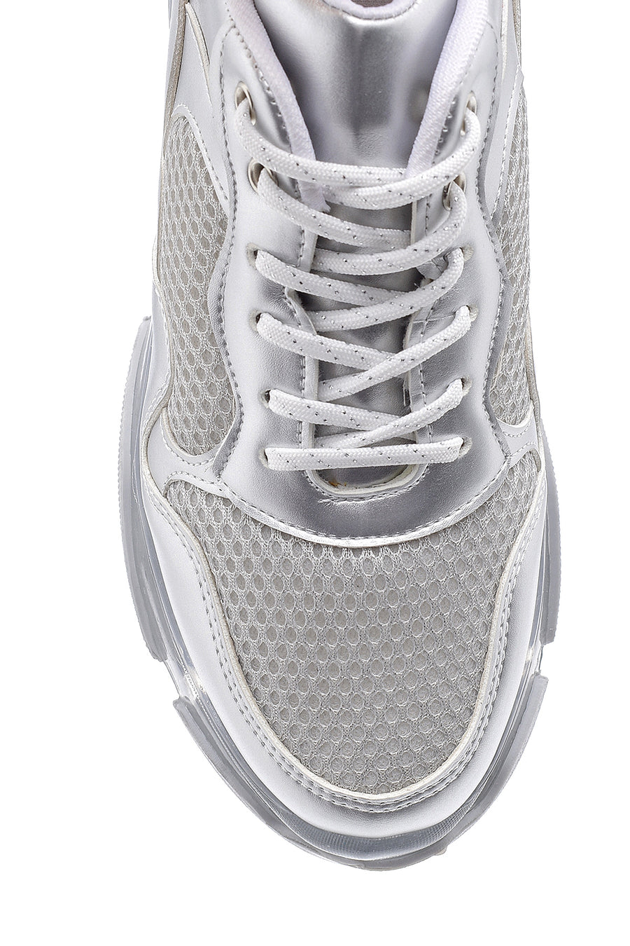 Kadın Şeffaf Tabanlı Sneaker