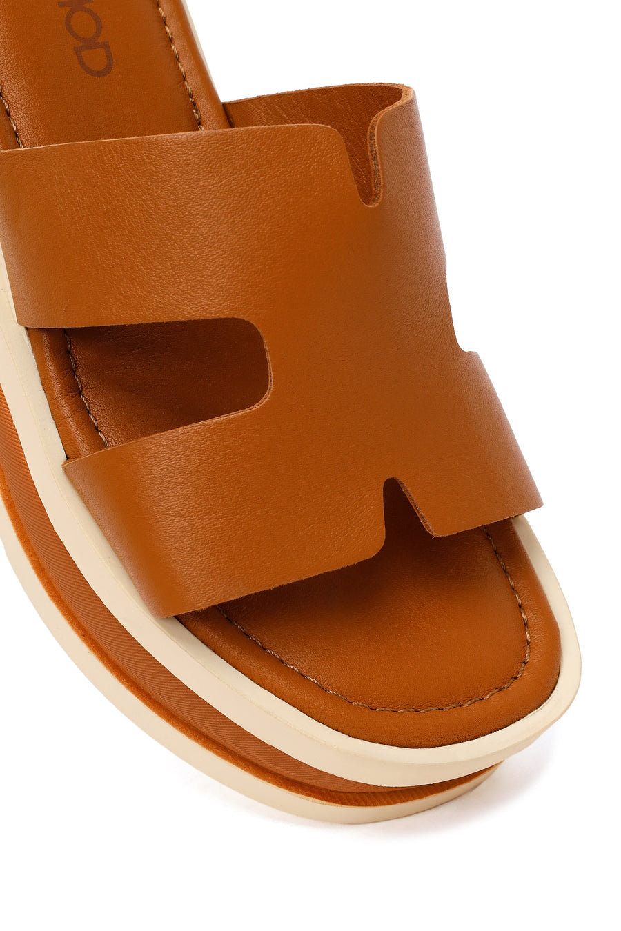 Woman Taba Thick-Soled Leather Slipper