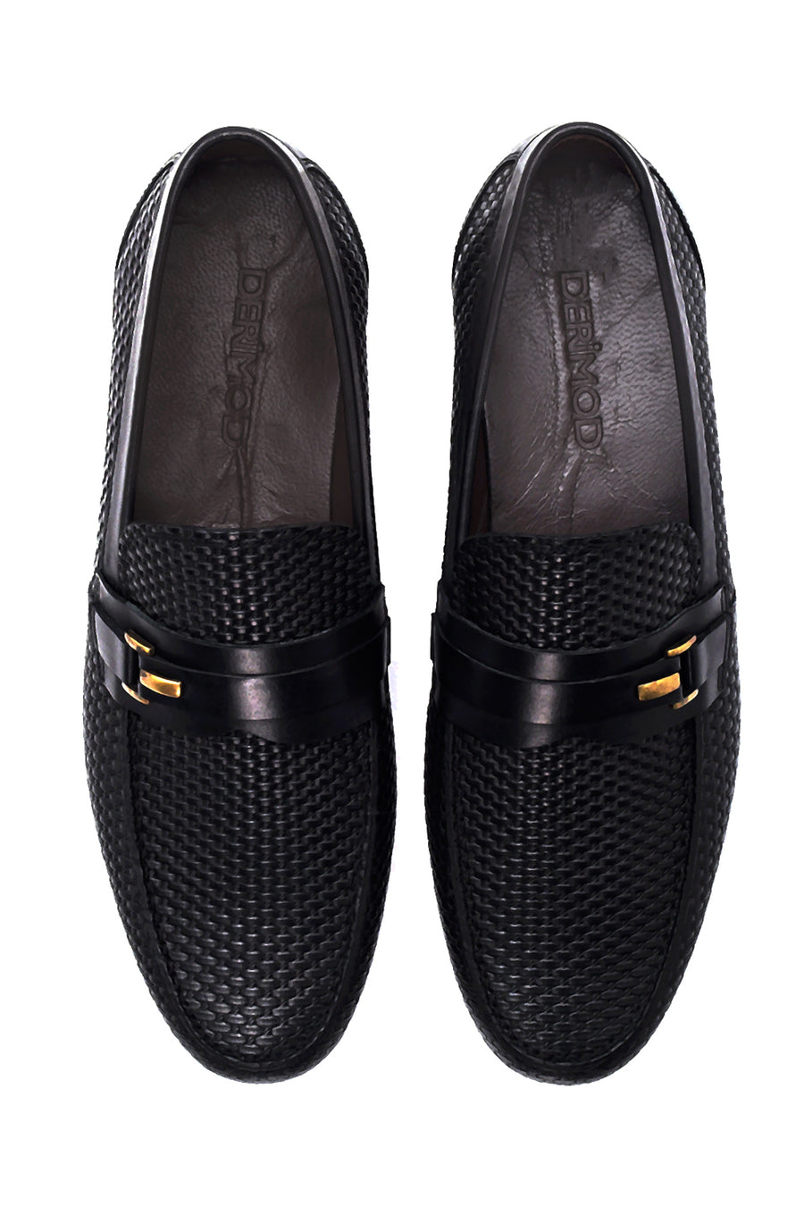 Erkek Deri Baskılı Loafer