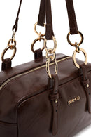 Woman Brown Long-Strap Shoulder Bag | Derimod