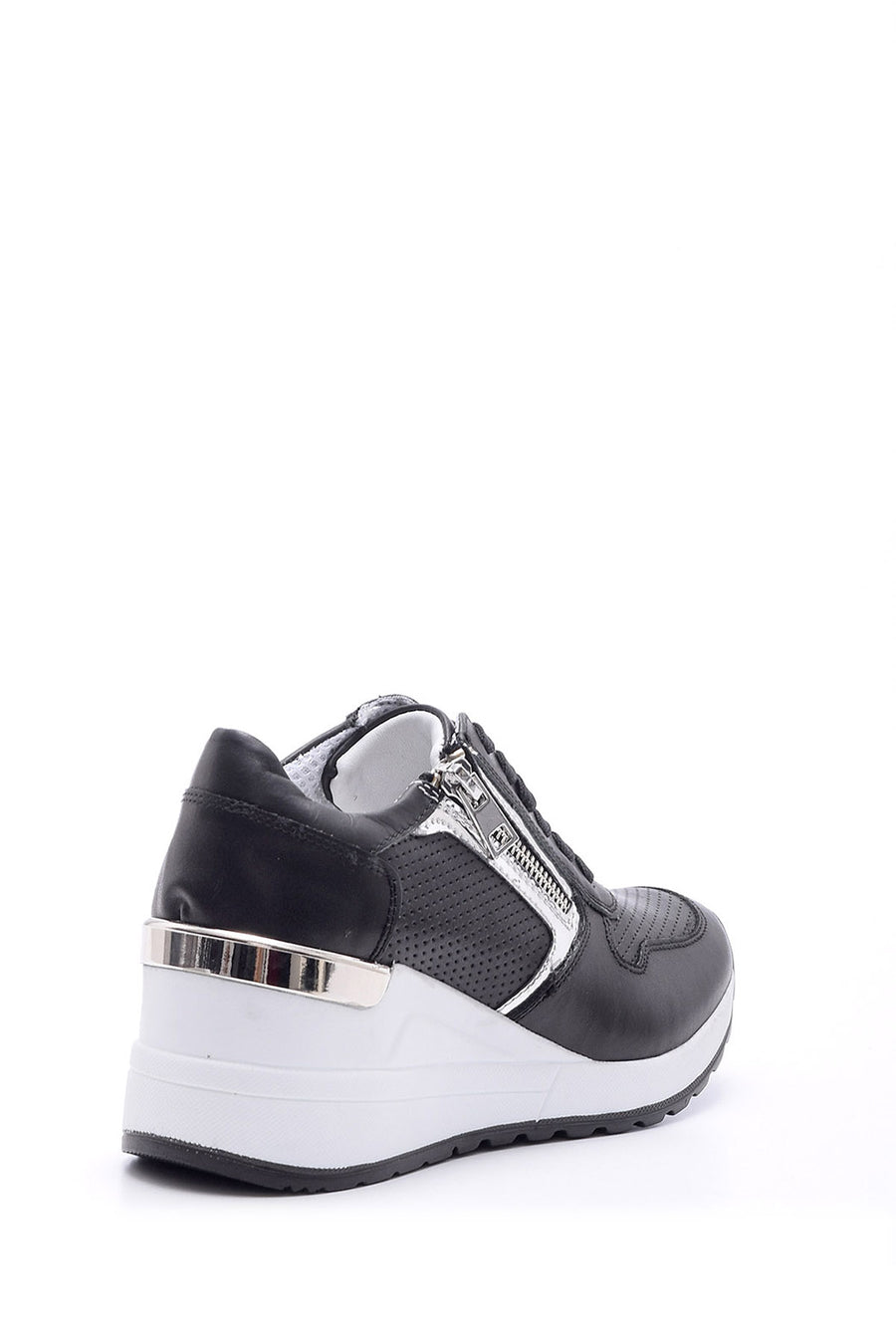 Kadın Fermuar Detaylı Sneaker