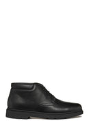 Geox Men's Black Spherica Ec1 Lace-Up Leather Casual Boots | Derimod