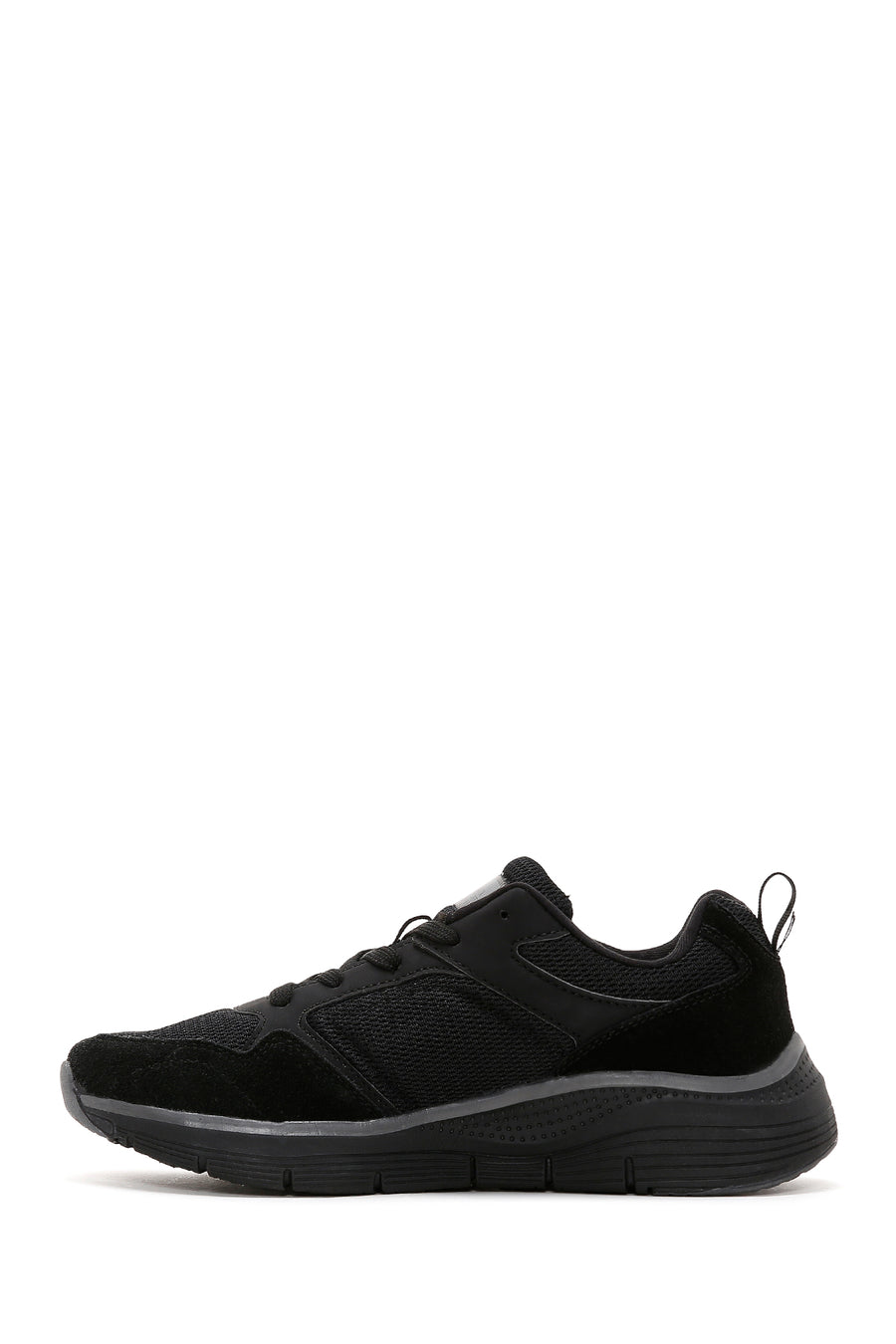 Hammer Jack Men's Black Thick Soled Sneaker