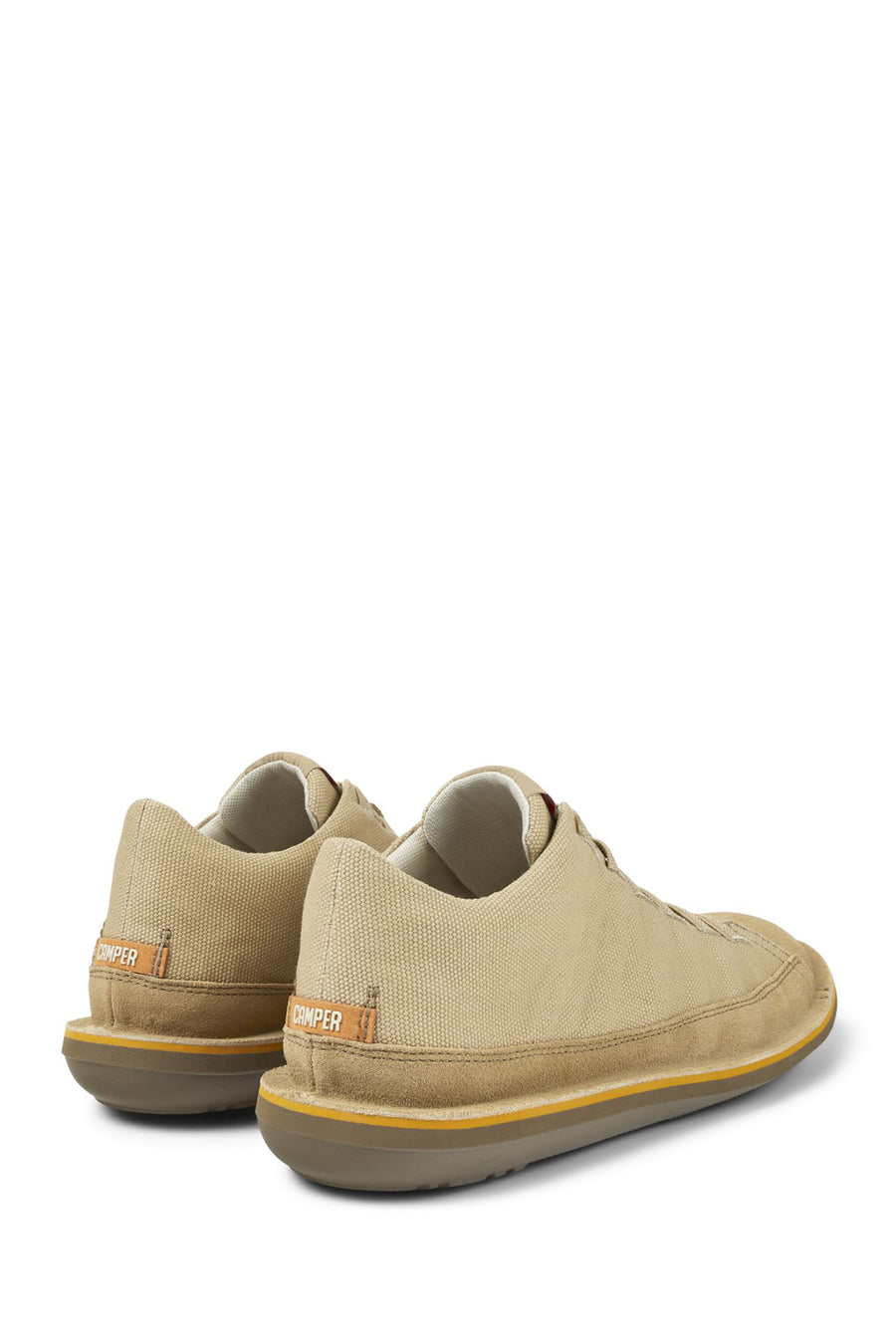 Camper Erkek Bej Beetle Nubuk Deri Sneaker