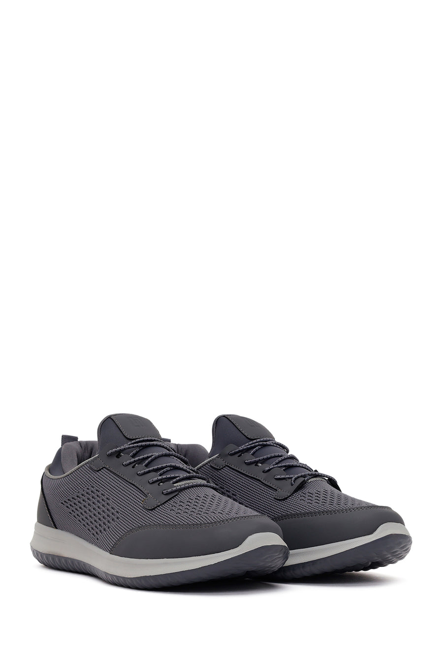 Derimod Zero Male Gray Lace-up Fabric Sneaker