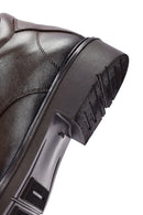 Men's Brown Zippered Leather Casual Boots | Derimod