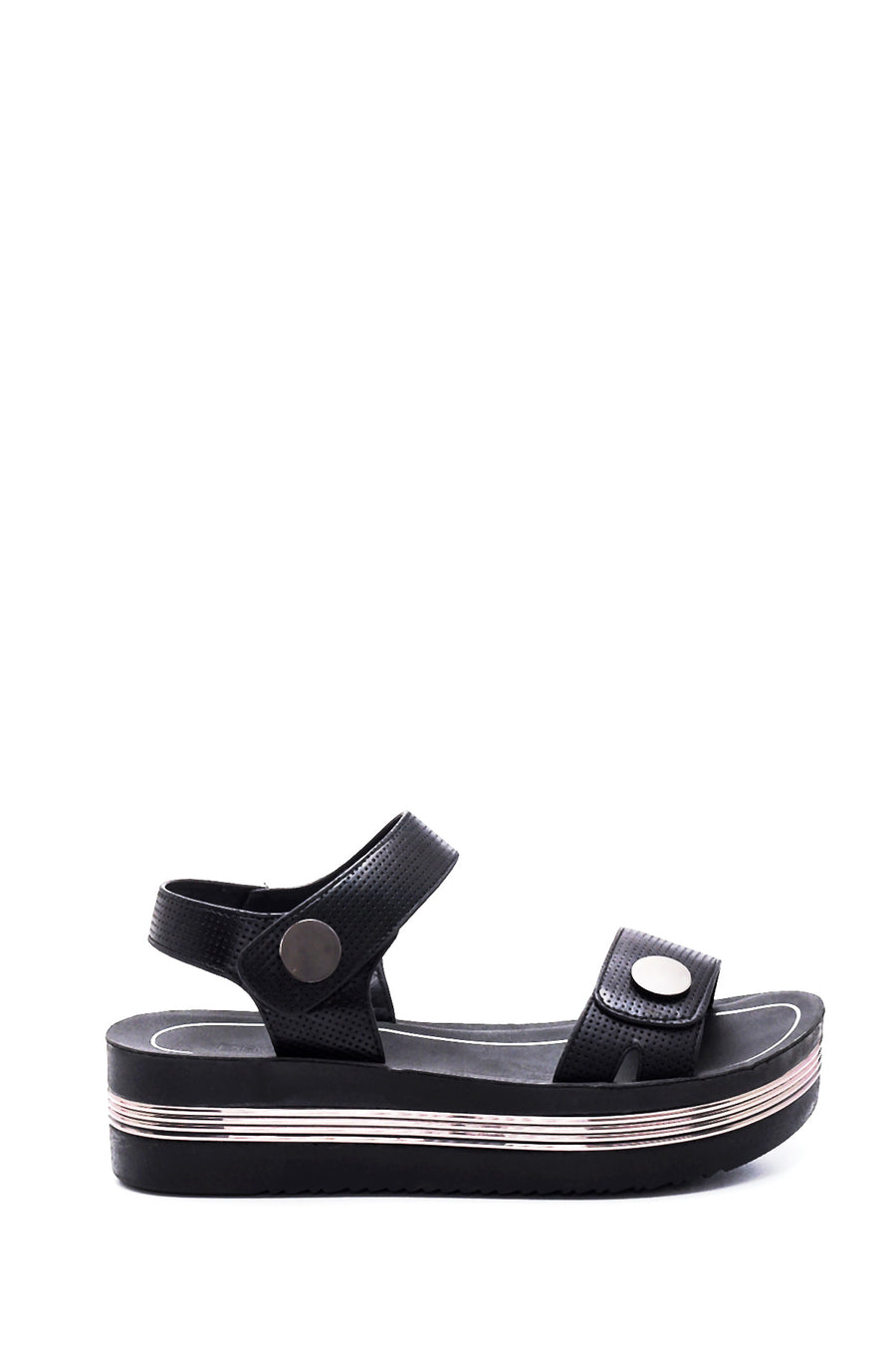 Kadın Desenli Sandalet 22SFE463418 | Derimod