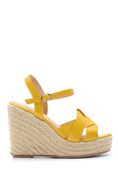 Women's Wedge Heel Sandals | Derimod