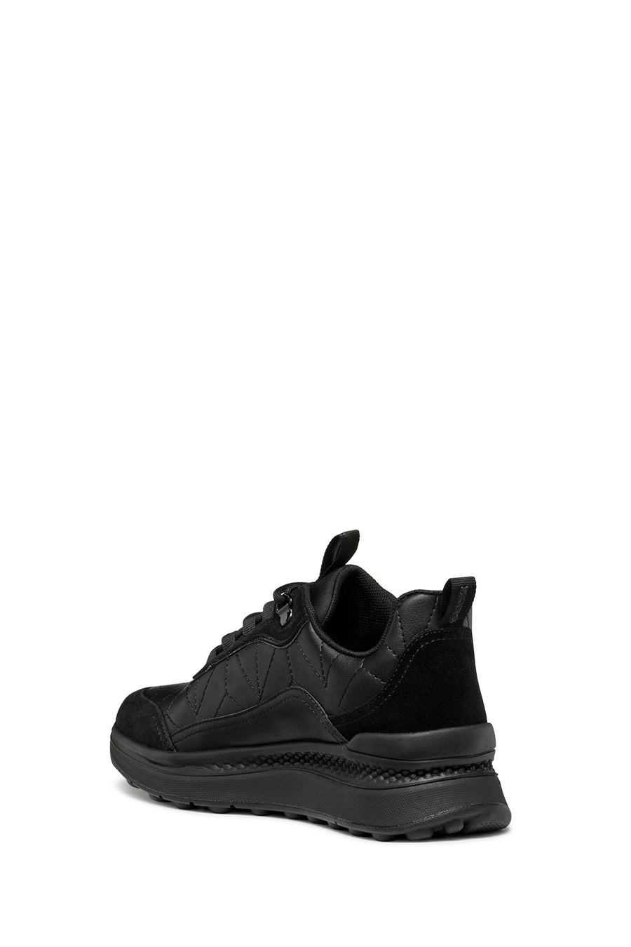 Geox Women's Black Spherica Active X2 Abx Laced Waterproof Sneaker