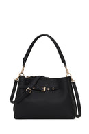 Woman Black Long-Strap Shoulder Bag | Derimod