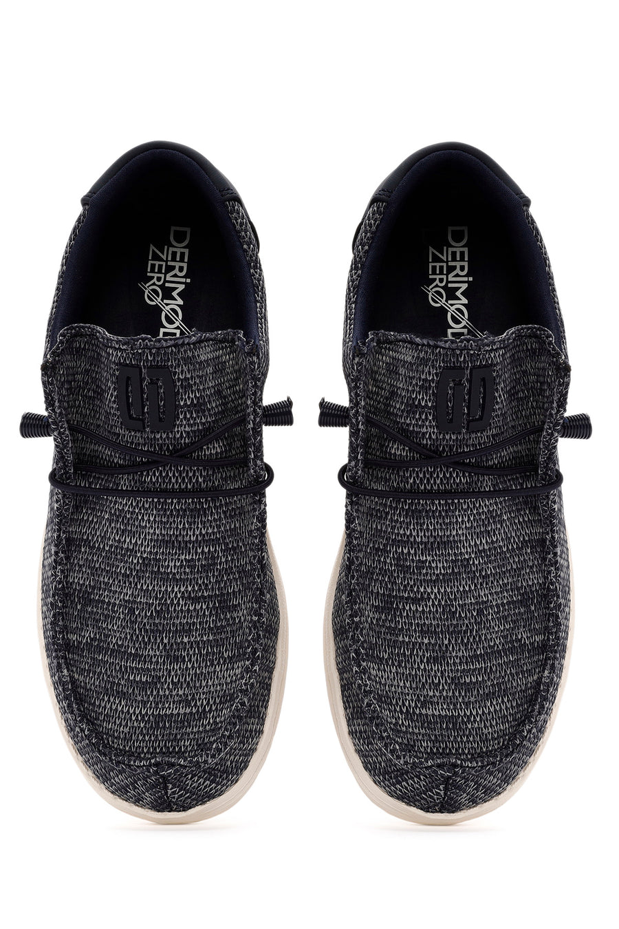 Derimod Zero Men's Navy Blue Fabric Casual Shoes
