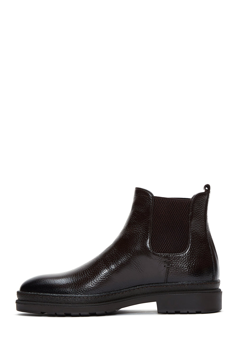 Men's Brown Leather Casual Chelsea Boots