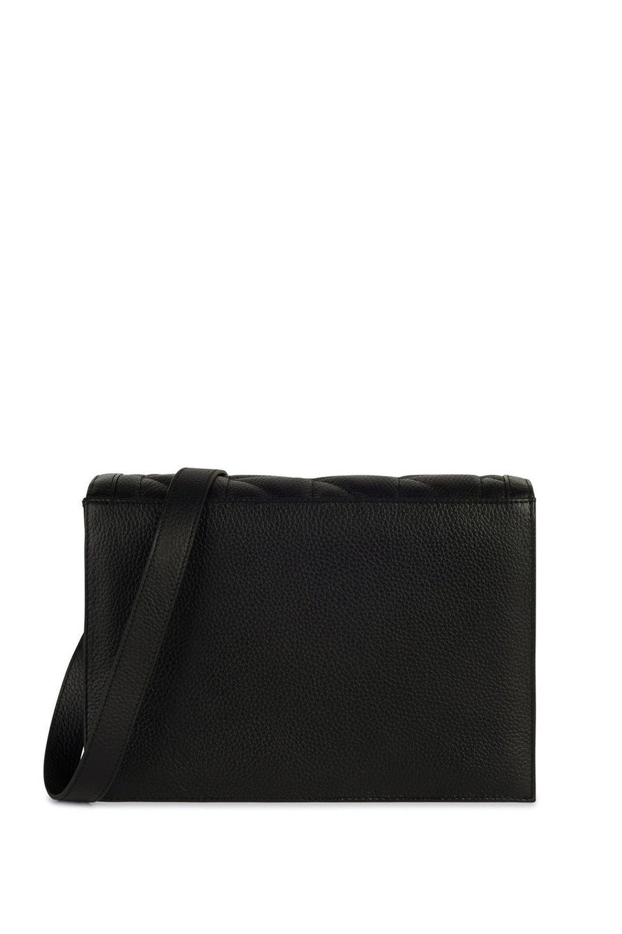 Geox Women's Black Veriana Leather Shoulder Bag