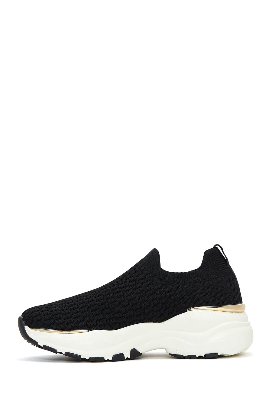 Kadın Siyah Kalın Tabanlı Sneaker