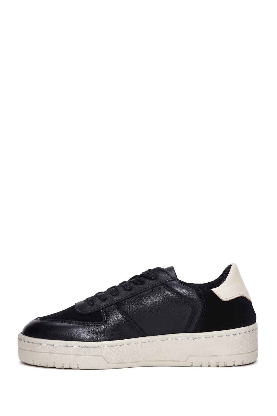 Kadın Siyah Deri Sneaker