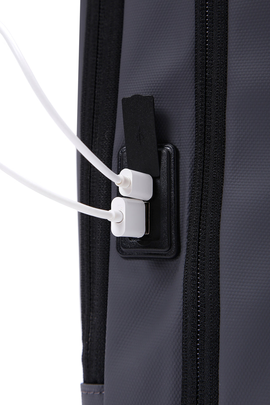 D-Pack Unisex Gri Teknolojik Kumaş Hardcase Sırt Çantası