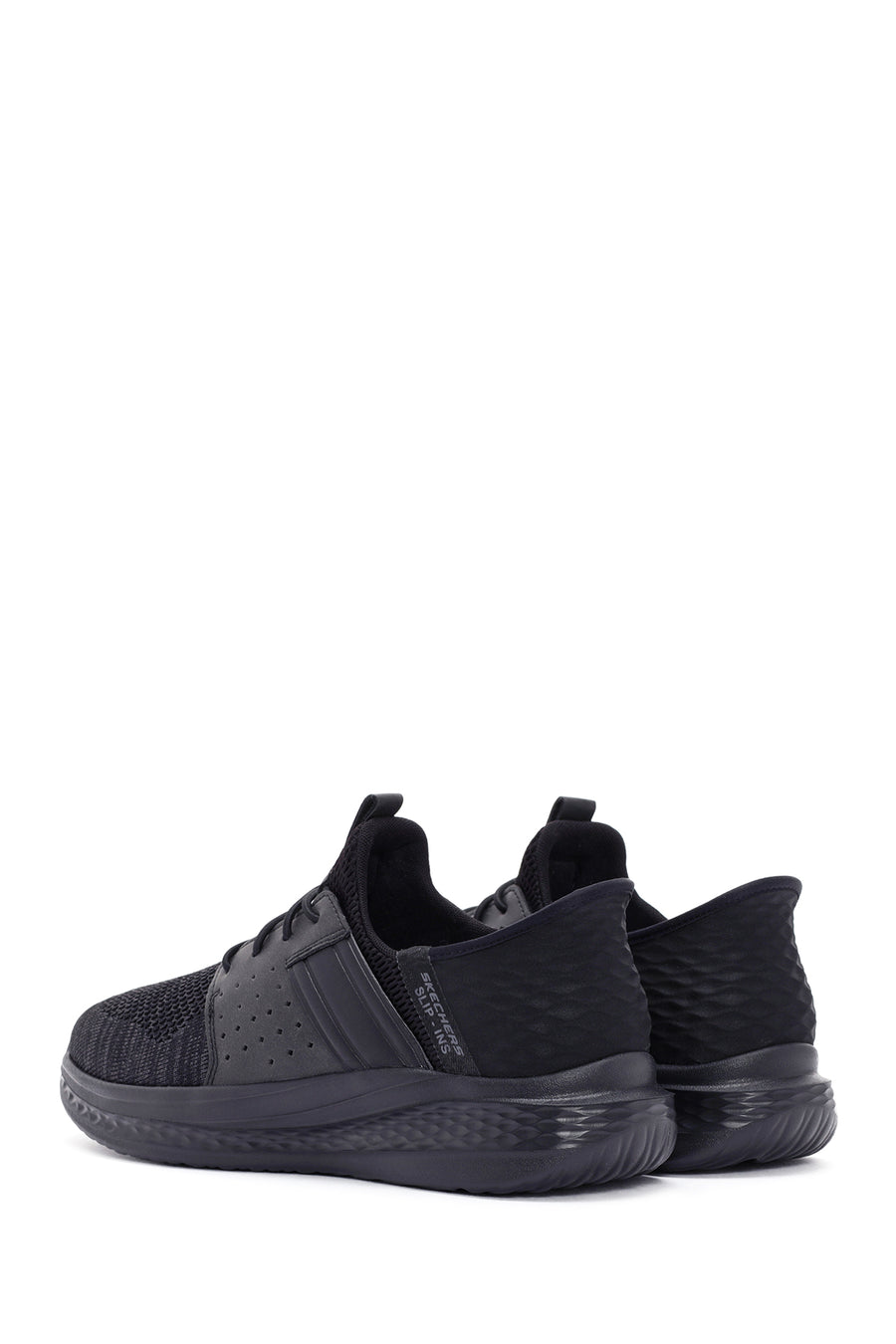 Skechers Erkek Siyah Slade - Ocon Bağcıklı Spor Sneaker
