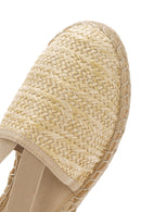 Women's Beige Fabric Sandals | Derimod