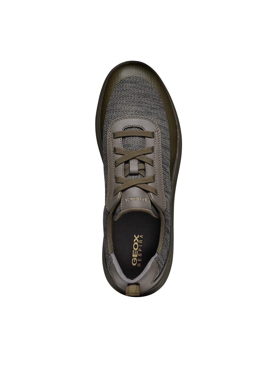 Geox Erkek Yeşil Spherica Bağcıklı Sneaker