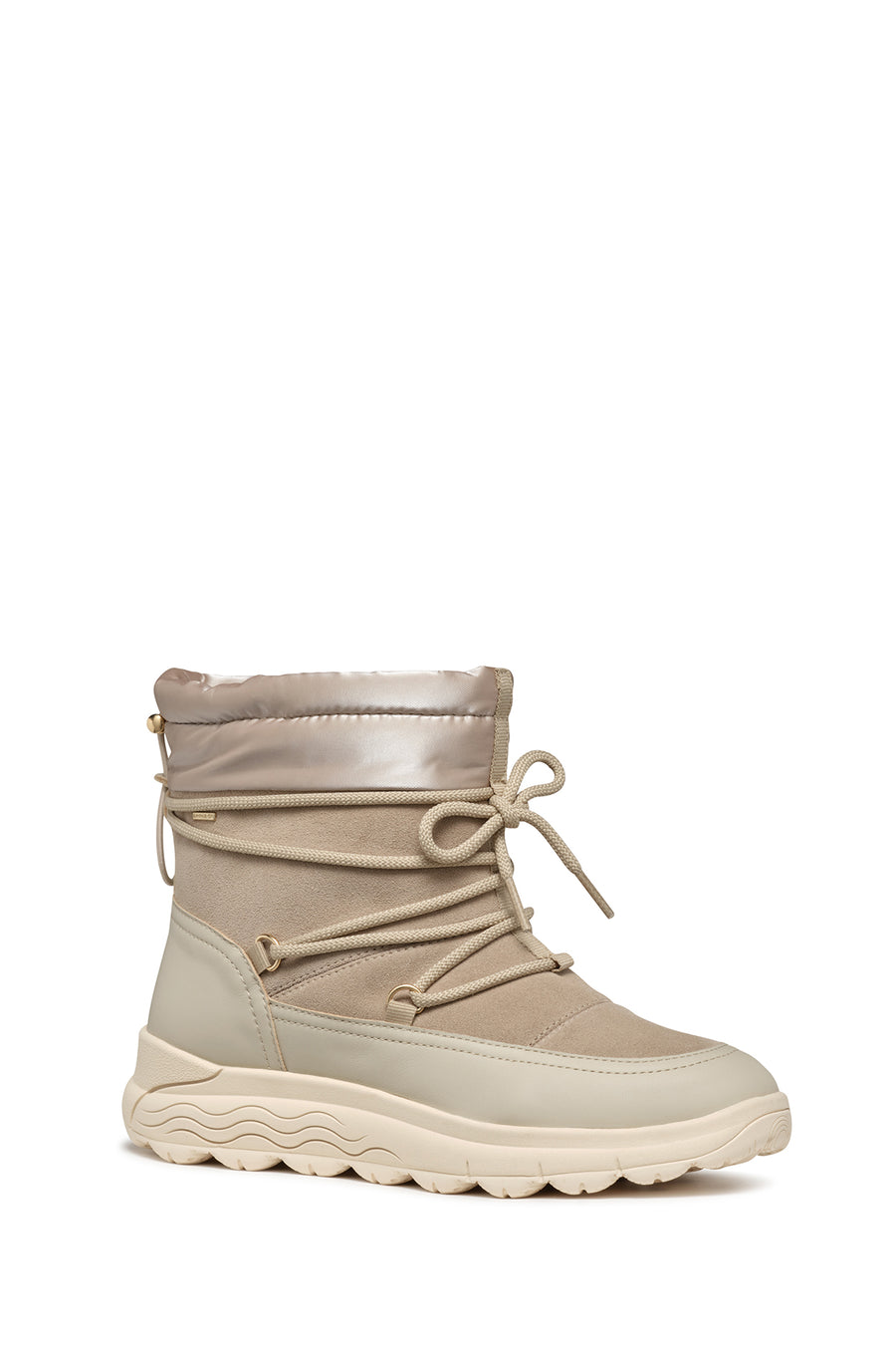 Geox Women's Mink Spherica 4x4 Abx Waterproof Leather Outdoor Boots