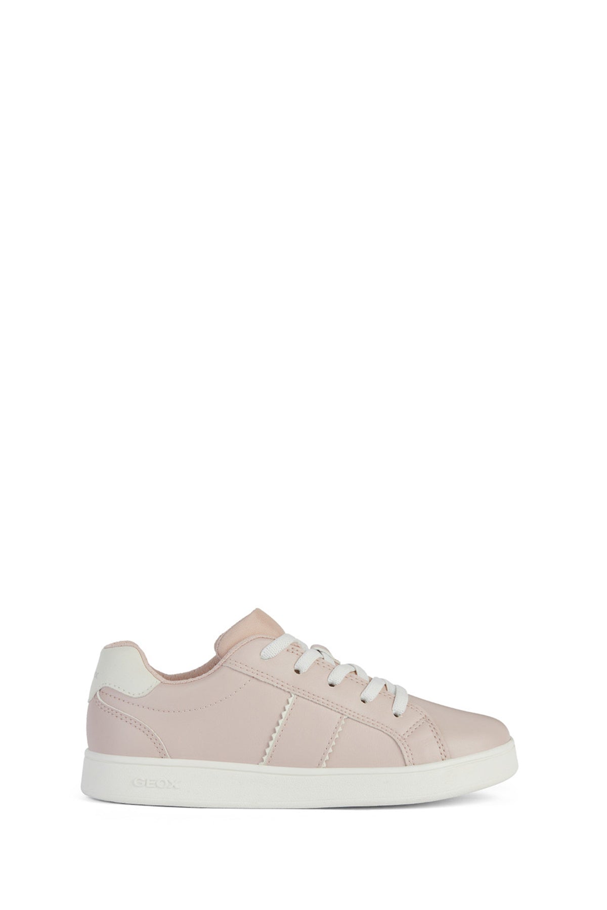 Geox Kız Çocuk Pembe Eclyper Bağcıklı Deri Sneaker J36LRC000BCC8172 | Derimod