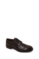 Male Brown Lace-up Leather Casual Shoes | Derimod