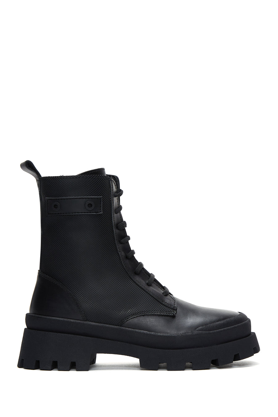 Women's Black Leather Boots 22WFD133818 | Derimod