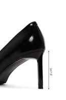 Woman Black Thin-Heeled Patent Leather Leather Stiletto | Derimod