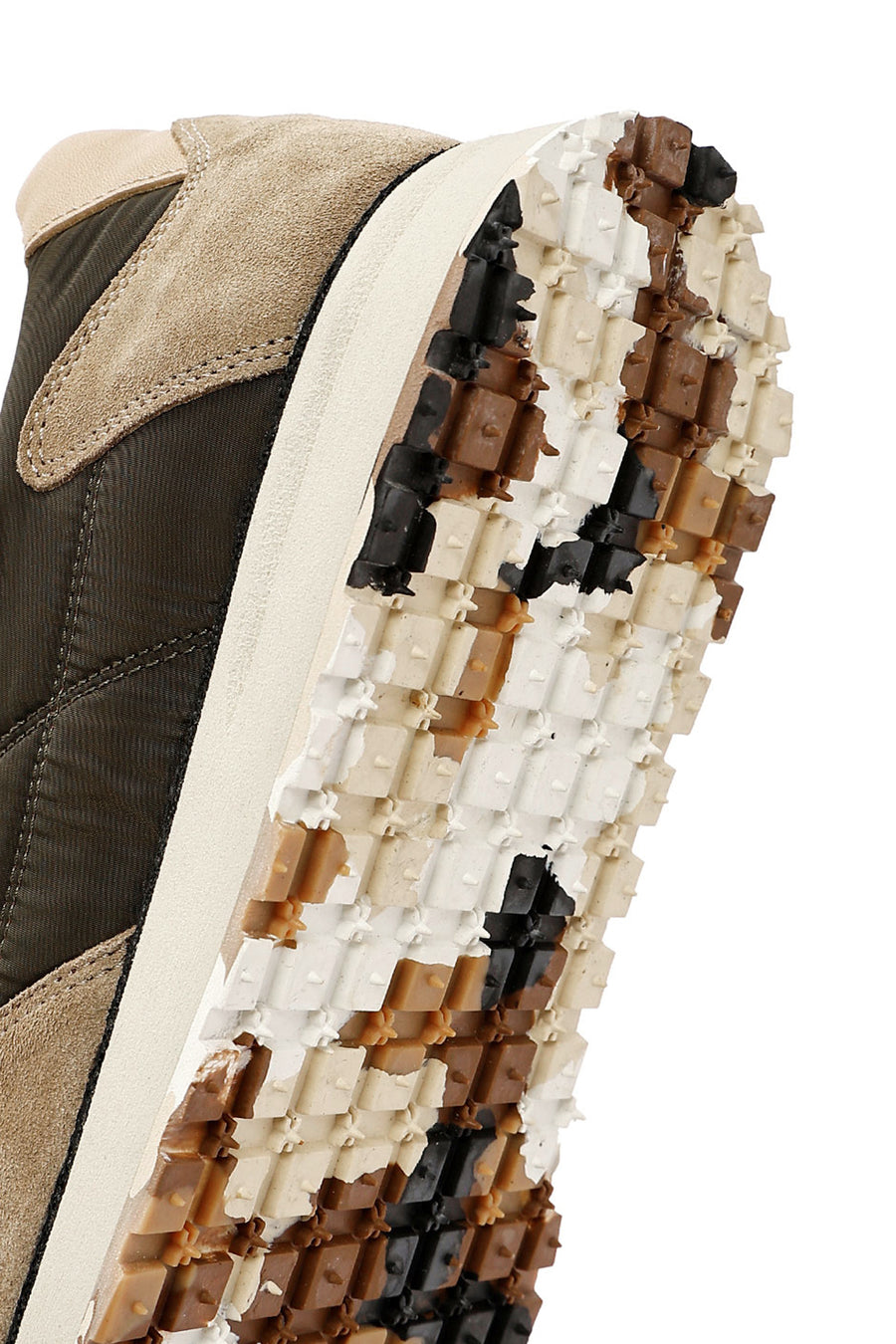 Men's Mink Lace-up Leather Sneaker