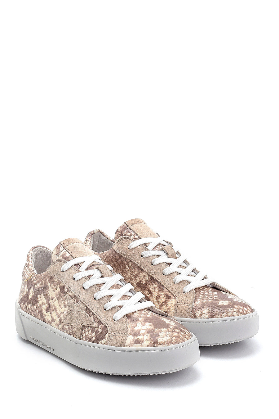 Women's Snakeskin Patterned Sneaker