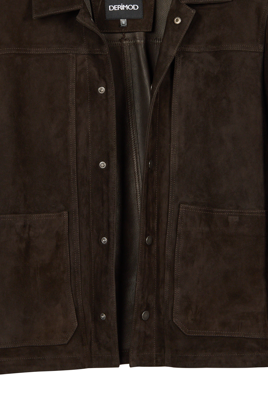Shoe Male Brown Suede Shirt Jacket