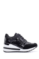 Women's High-Sole Sneaker | Derimod