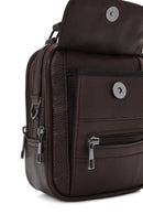 Men's Brown Messenger Bag | Derimod