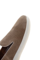 Men's Beige Leather Loafer | Derimod