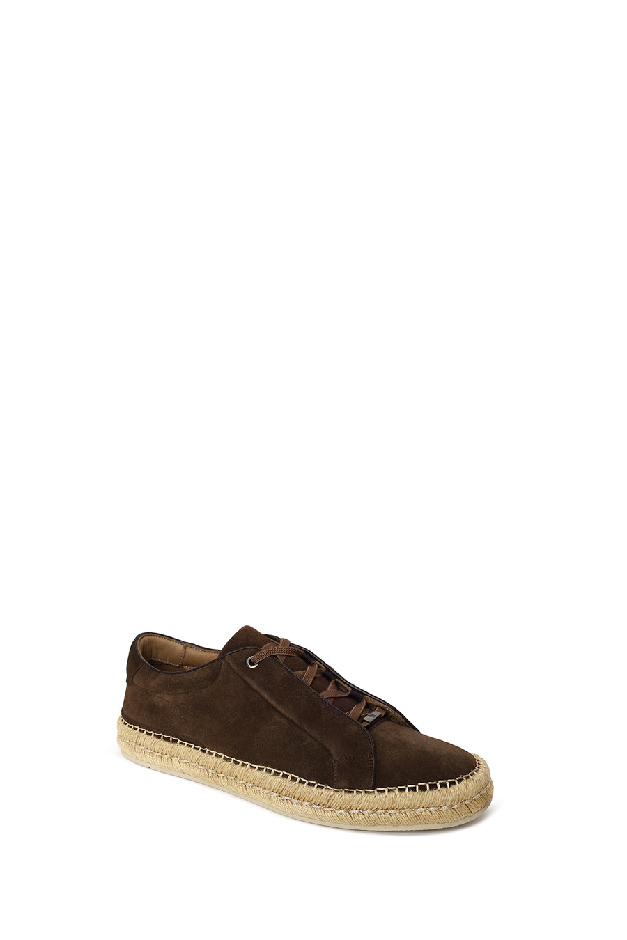 Male Brown Thick-Soled Suede Leather Sneaker