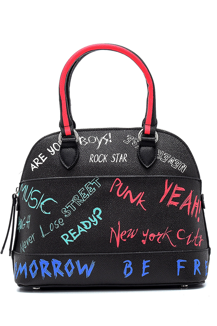 Women's Text Patterned Shoulder Bag 21SBD243226 | Derimod