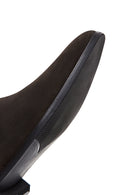 Men's Brown Suede Leather Chelsea Boots | Derimod