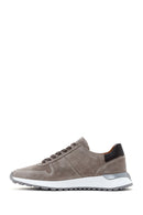 Men's Mink Leather Casual Sneaker | Derimod