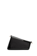 Women's Black Long Chain Strap Patent Leather Mini Shoulder Bag | Derimod