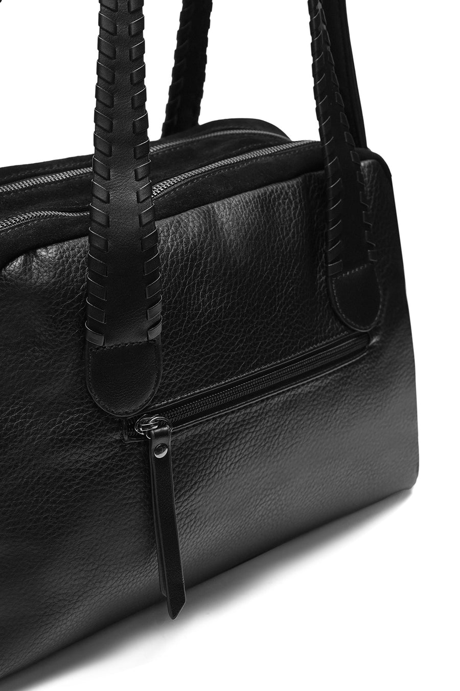 Women's Black Long Strap Shoulder Bag