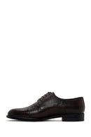 Men's Brown Laced Leather Classic Shoes | Derimod