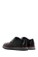 Men's Black Leather Oxford Casual Shoes | Derimod