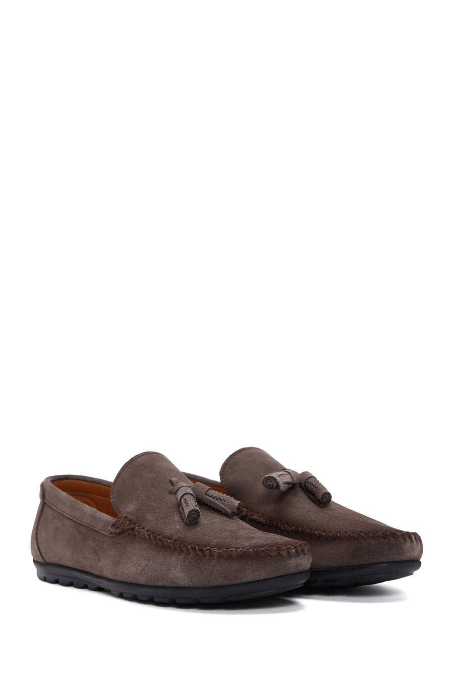 Men's Mink Suede Leather Tasseled Sports Loafer