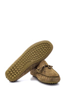 Erkek Deri Süet Loafer | Derimod